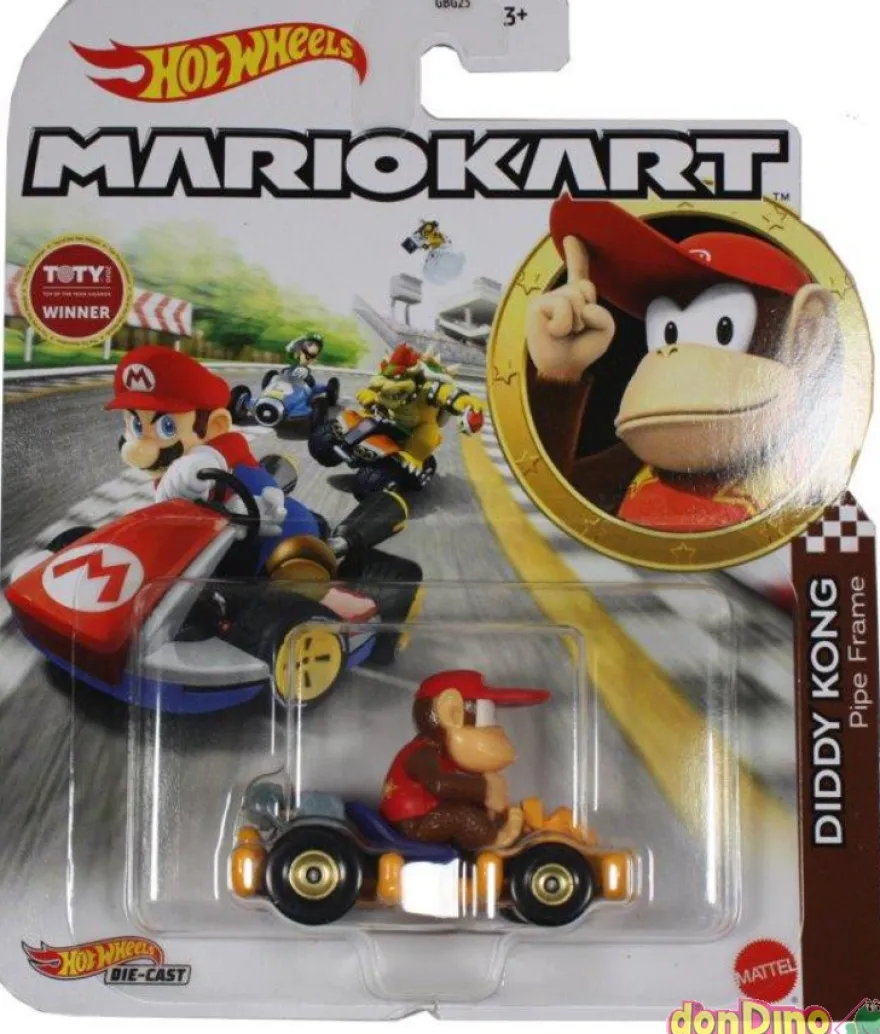 Vehiculo mario kart hot wheels surtidos