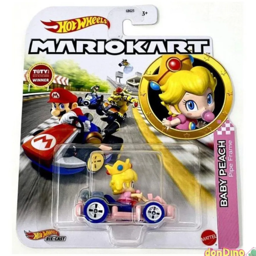 Vehiculo mario kart hot wheels surtidos