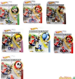 Vehiculo mario kart hot wheels surtidos