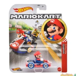 Vehiculo mario kart hot wheels surtidos