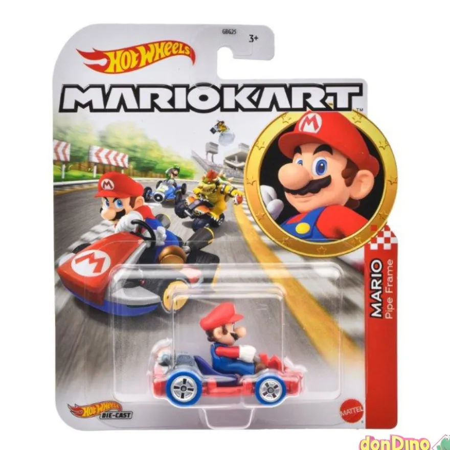 Vehiculo mario kart hot wheels surtidos