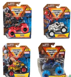 Vehiculo monster jam marvel 1:64 serie 3 - surtidos