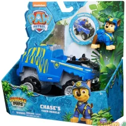 Vehiculo patrulla canina jungle sur c/figura - jungle pups
