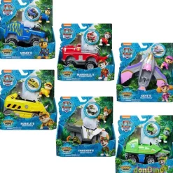 Vehiculo patrulla canina jungle sur c/figura - jungle pups