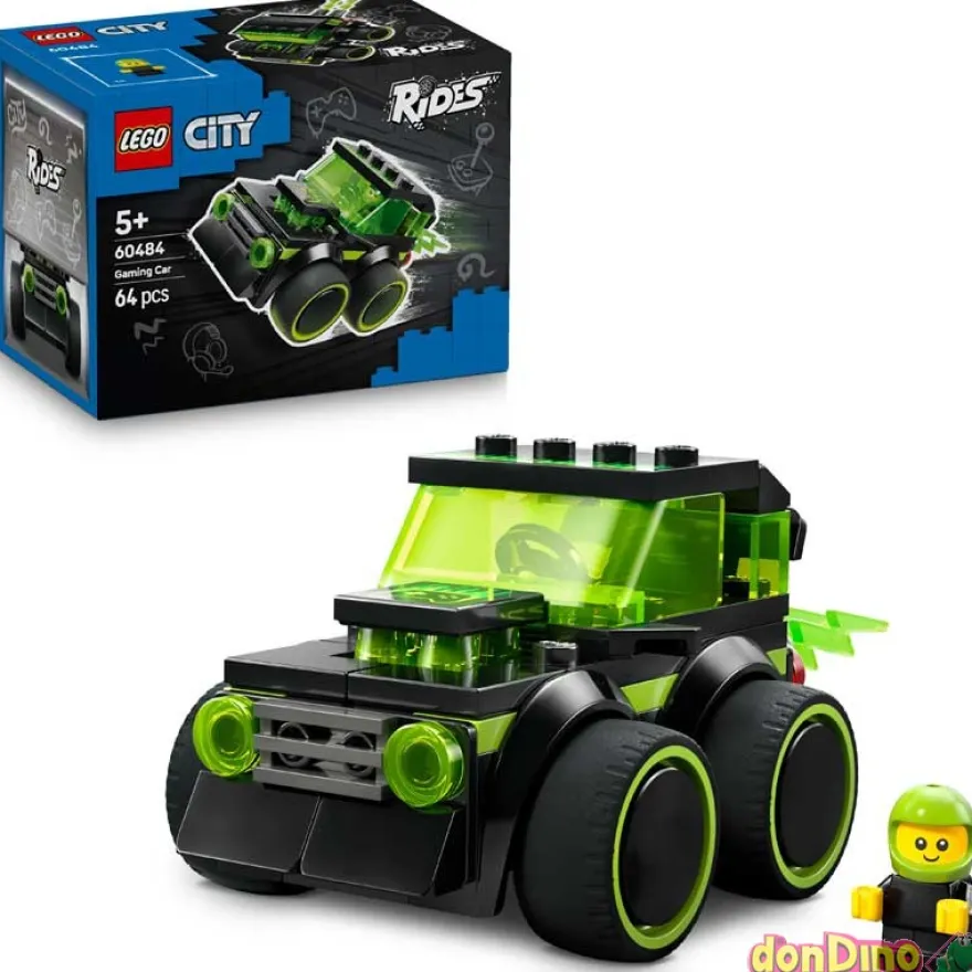 Vehiculos:coche carreras videojuego lego city
