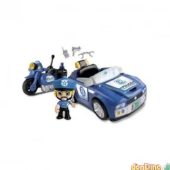 Vehiculos de policia pinypon action