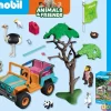 Vehiculo todoterreno colores playmo playmobil animals & friends - 49 pzas.