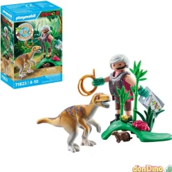 Velociraptor playmobil dinos 18 pzas.