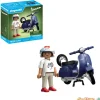 Vespa 150 sprint veloce playmobil azul 1969 - 16 pzas.