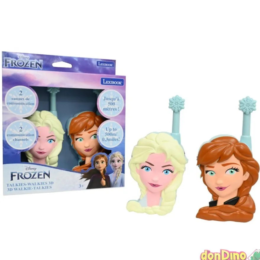 Walkie-talkies 3d frozen disney 500 metros