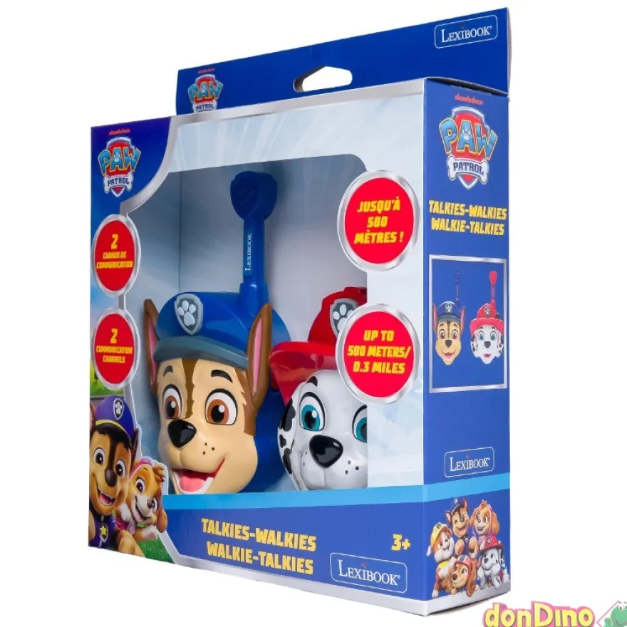 Walkie-talkies 3d spider-man 500 metros - 2 canales