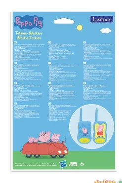 Walkie-talkies peppa pig 120 m.
