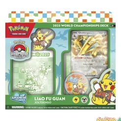 World championships 2025 pokemon surtidos - con pin conmemorativo