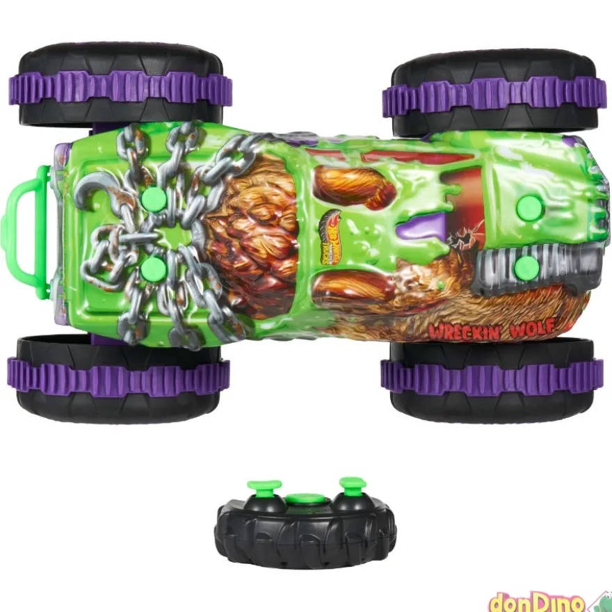 Wreckin' wolf r/c hot wheels monster trucks mutant chaos