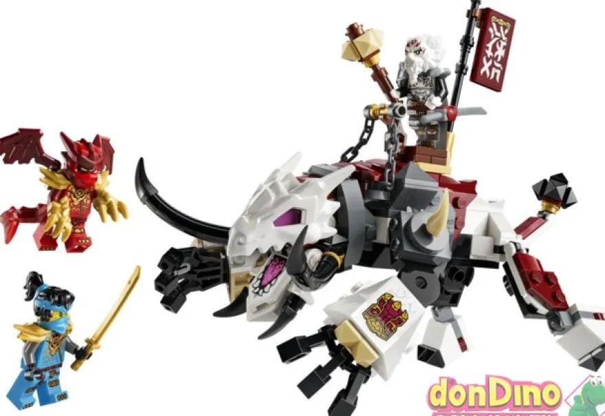 Zilvar y bestia dragon grimtak lego ninjago - 232 pzas.